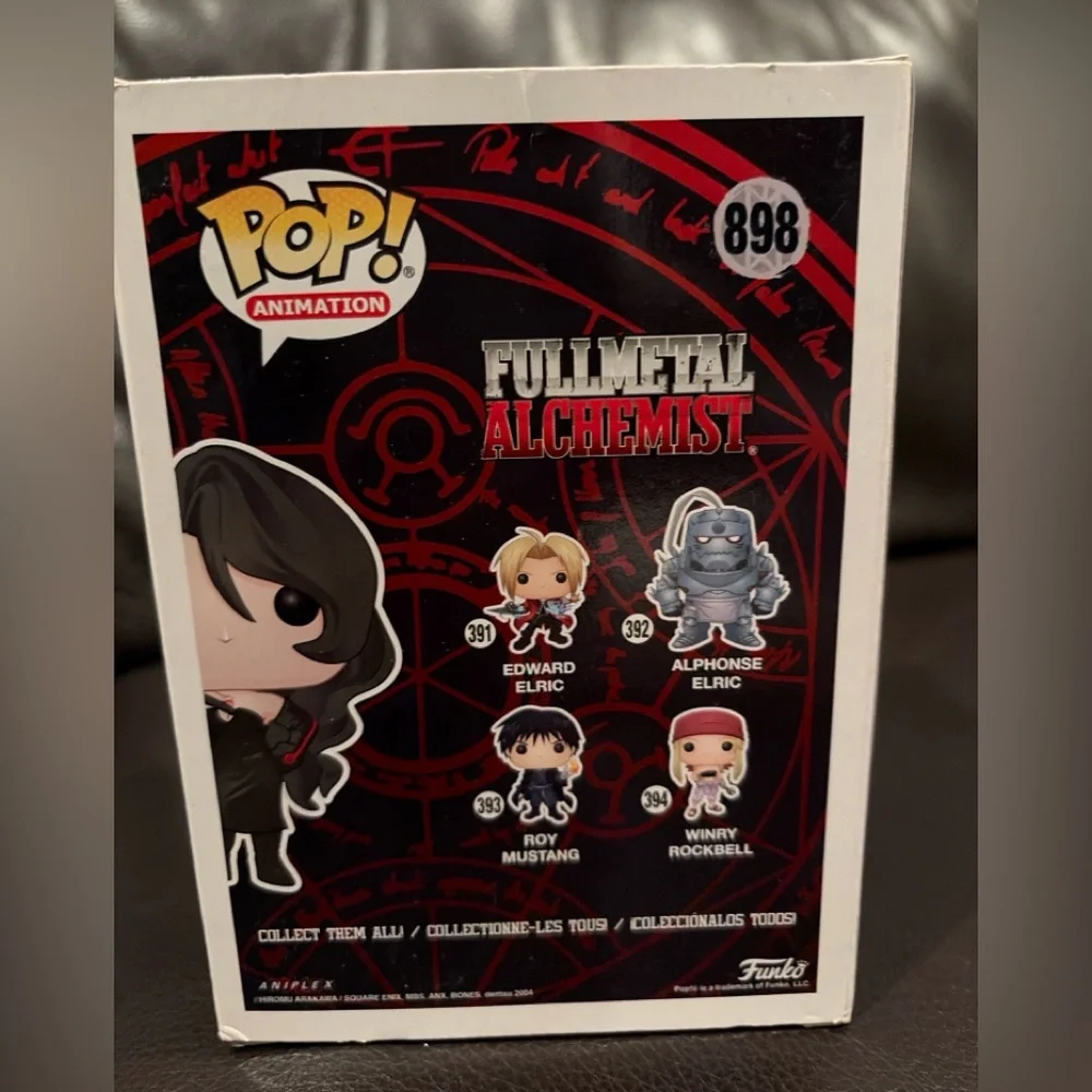 Lust Fullmetal Alchemist Funko Pop #898– Hot Topic Exclusive(F54)&✨